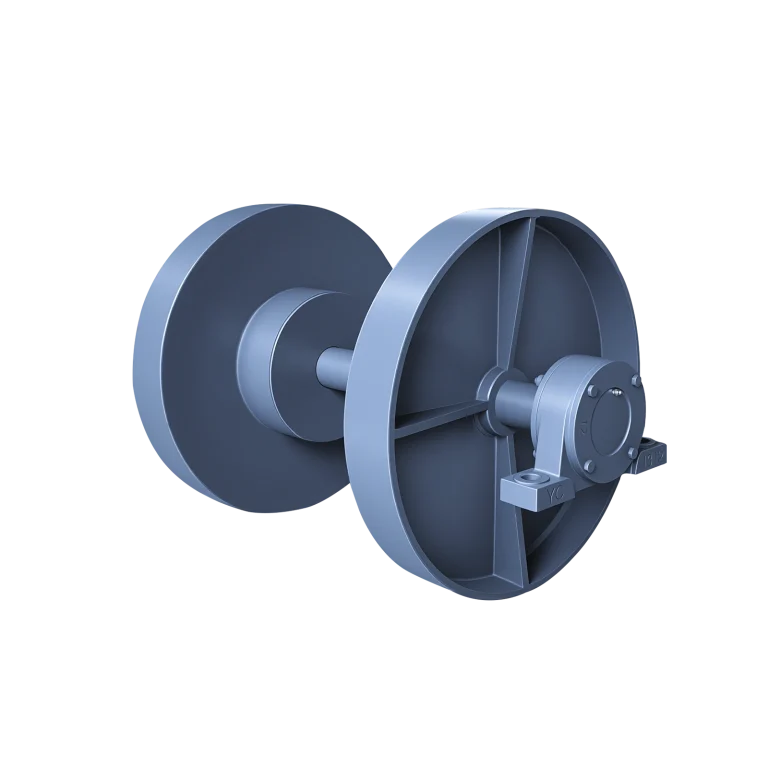 Belt Conveyor Hold Down Pulley