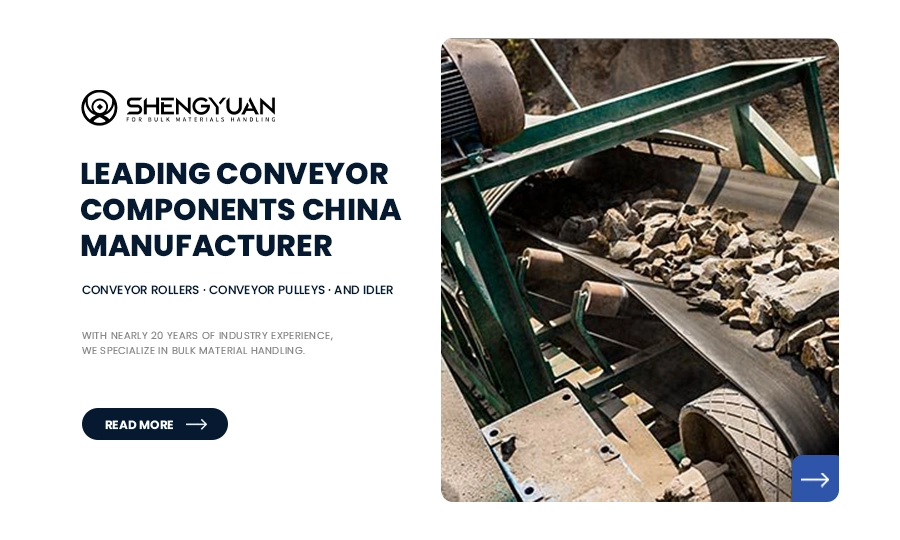 Top 5 Mining Conveyor Component Manufacturers in China